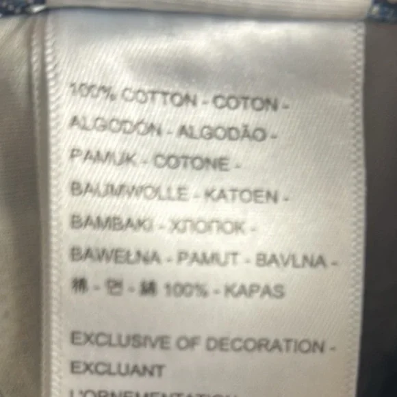 Levi’s Low Pro Straight Distressed Jeans Size 30 - Picture 7 of 10